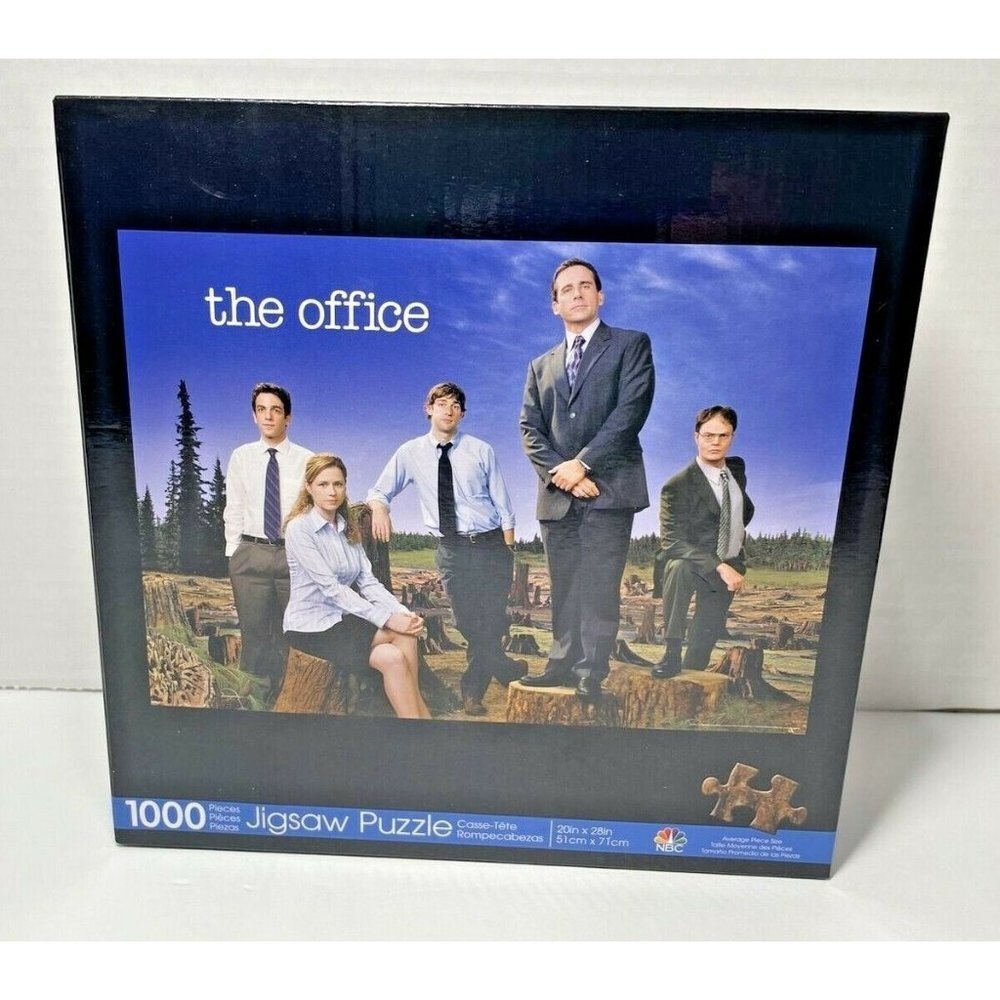 The Office Forest 1000 Piece Jigsaw Puzzle TV Show 20" x 28" New Sealed Aquarius